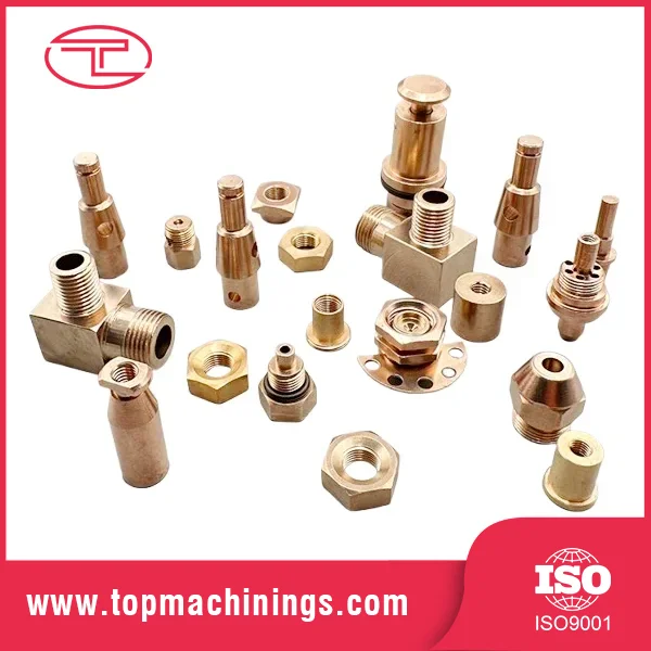 قطعات ماشینکاری CNC برنجی